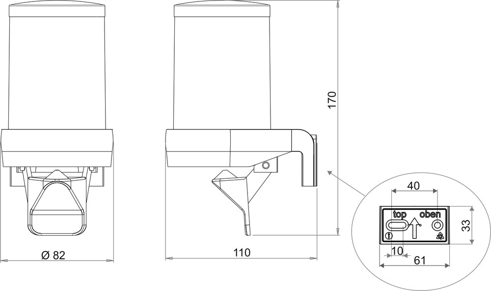 Distributore di sapone Savonnette