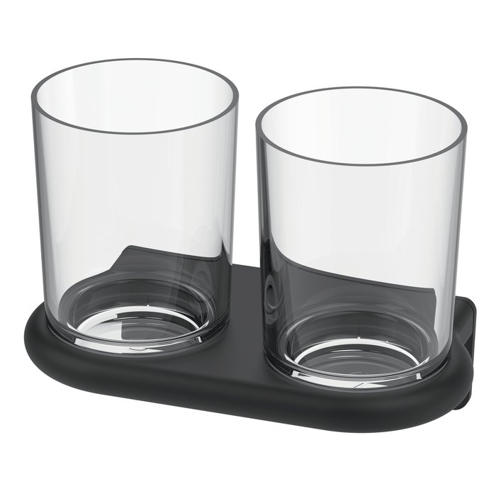 Porte-verre double incassable sans BPA