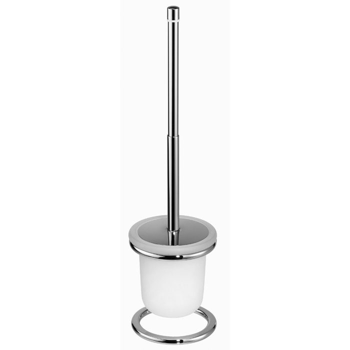 Toilet brush-set with closing lid