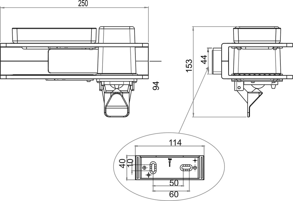 Soap dispenser, Savonnette with soap dish